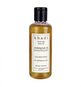Khadi vitalising hair oil